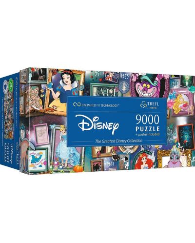 Panoramska slagalica Trefl od 9000 dijelova - Kolekcija Disney - 1