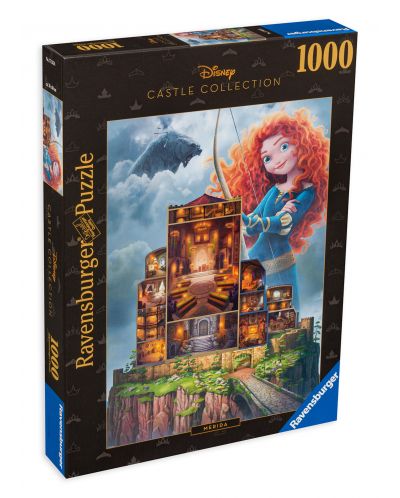 Slagalica Ravensburger od 1000 dijelova - Disney princeze: Merida - 1