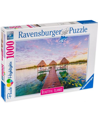 Slagalica Ravensburger od 1000 dijelova - Prekrasan otok - 1