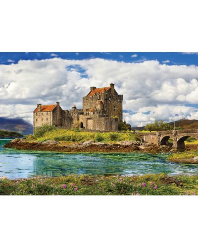 Slagalica  Eurographics od 1000  dijelova - Dvorac Aileen Donan, Škotska - 2