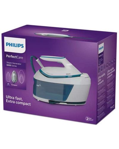 Parna stanica Philips -PSG6022/20, 2400W, 130 g/min, plavo/bijela - 5