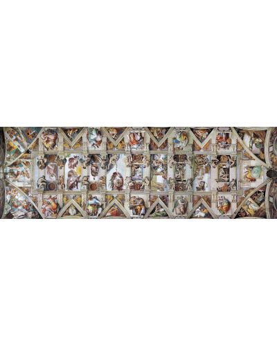 Panoramska slagalica Eurographics od 1000 dijelova - Sikstinska kapela, Michelangelo Buonarroti - 2