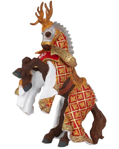 Figurica Papo The Medieval Era – Konj viteza Crvenog jelena - 1