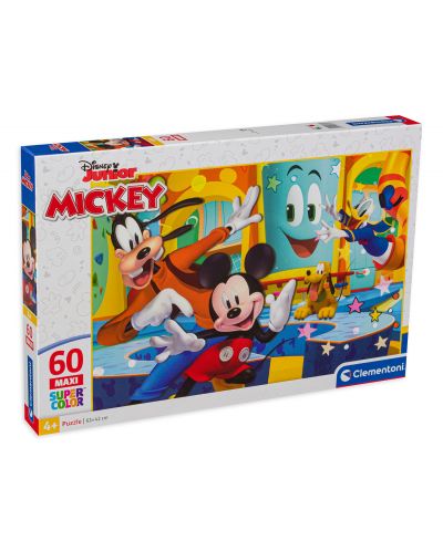 Slagalica Clementoni od 60 XXL dijelova - Mickey Mouse - 1