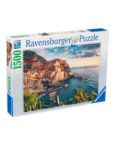 Slagalica Ravensburger od 1500 dijelova - Cinque Terre, Italija - 1