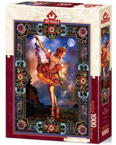 Slagalica Art Puzzle od 1000 dijelova - Balet na mjesečini - 1