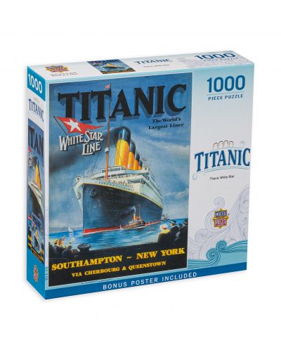 Slagalica Master Pieces od 1000 dijelova - Putovanje Titanika - 1