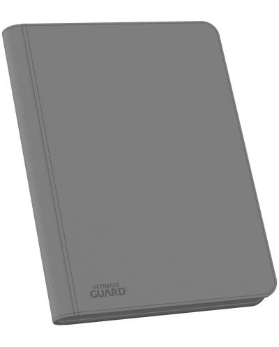 Mapa za kartice Ultimate Guard Zipfolio 18-Pocket XenoSkin - siva (360 kom.) - 1