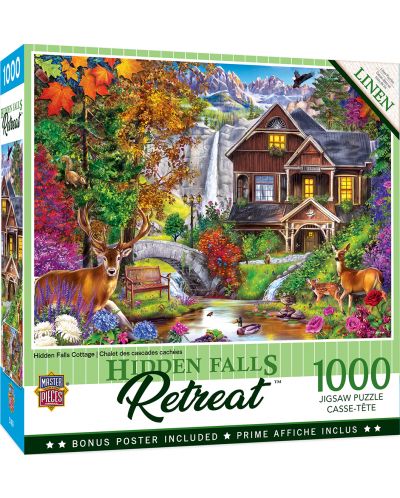 Puzzle Master Pieces od 1000 dijelova - Jesenja šuma - 1