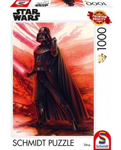 Slagalica Schmidt od 1000 dijelova - Darth Vader - 1