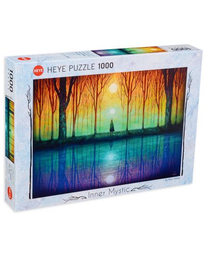 Puzzle Heye od 1000 dijelova - Šumske siluete - 1