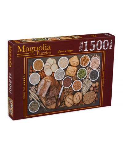 Slagalica Magnolia od 1500 dijelova - Zdrava hrana - 1