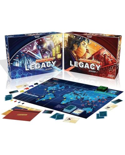 Društvena igra Pandemic Legacy - Season 1 Blue Edition - 2