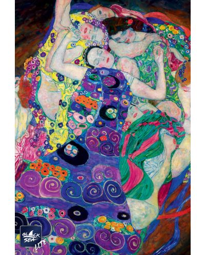 Slagalica Black Sea Lite od 1000 dijelova - Djevica, Gustav Klimt - 2
