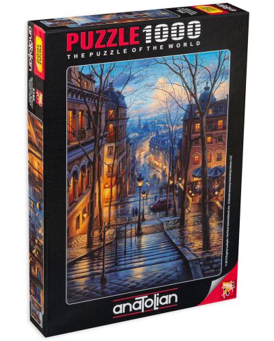 Puzzle Anatolian od 1000 dijelova - Proleće na Montmartreu, Evgeny Lushpin - 1