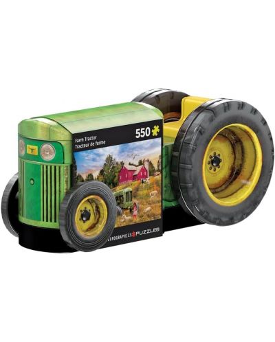 Slagalica Eurographics od 550 dijelova - Retro traktor - 1