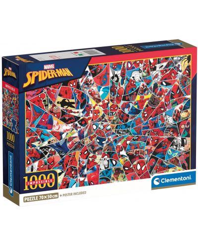 Slagalica Clementoni od 1000 dijelova  - Spidermanova mreža - 1