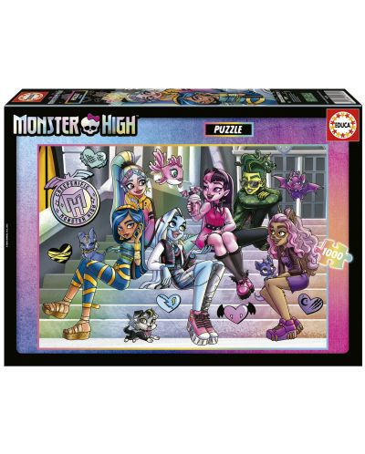 Slagalica Educa od 1000 dijelova - Monster High - 1