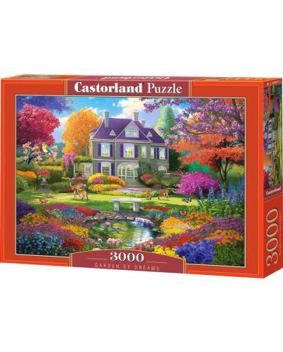 Slagalica Castorland od 3000 dijelova - Vrt snova - 1