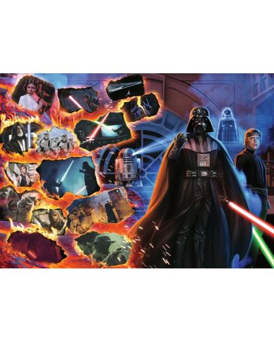 Slagalica Ravensburger od 1000 dijelova - Zlikovci iz Ratova zvijezda: Darth Vader - 2