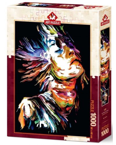 Slagalica Art Puzzle od 1000 dijelova - Portret u bojama - 1