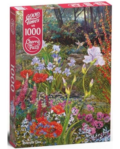 Slagalica Cherry Pazzi od 1000 dijelova – Šumsko cvijeće - 1