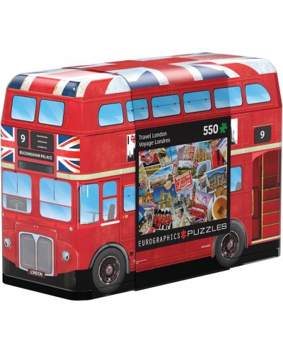 Slagalica Eurographics od 550 dijelova - London bus - 1