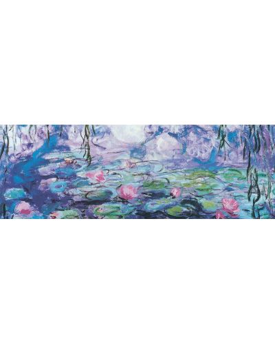 Panoramska slagalica Eurographics od 1000 dijelova - Lopoči (detalj), Claude Monet - 2