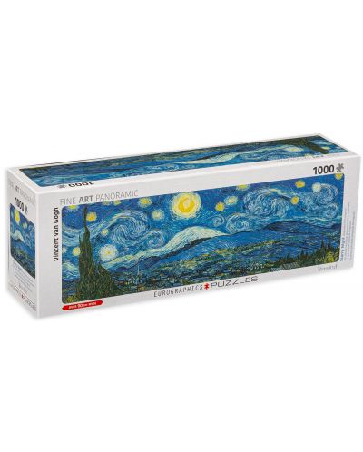 Panoramska slagalica Eurographics od 1000 dijelova - Zvjezdana noć, Vincent van Gogh - 1