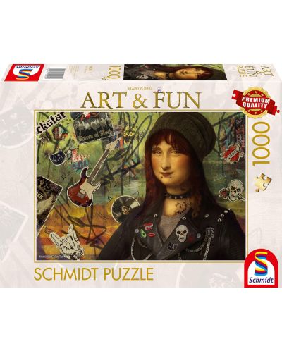 Slagalica Schmidt od 1000 dijelova - M. BINZ Mona Lisa 2024 - 1