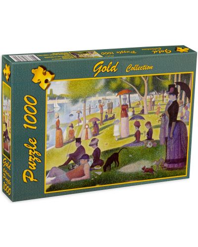 Puzzle Gold Puzzle od 1000 dijelova - Nedjelja popodne na otoku Gran Jat - 1