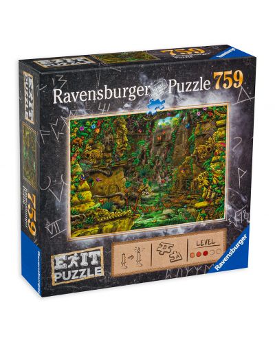 Slagalica Ravensburger od 759 dijelova - Divlja džungla - 1