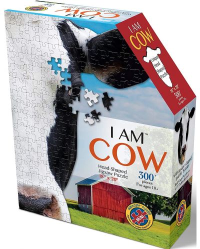 Puzzle Madd Capp od 300 dijelova - Krava  - 1