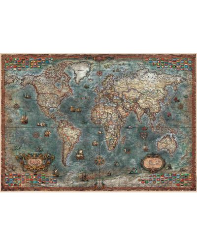Slagalica Educa od 8000 dijelova - Povijesna karta svijeta - 2