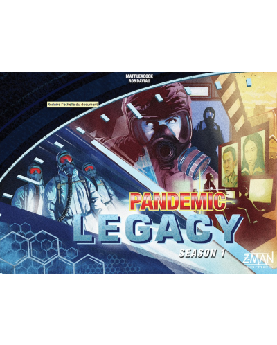 Društvena igra Pandemic Legacy - Season 1 Blue Edition - 6