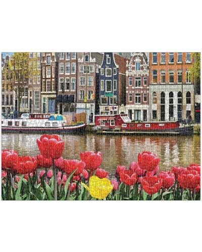 Slagalica Good Puzzle od 1000 komada - Cvijeće u Amsterdamu - 2