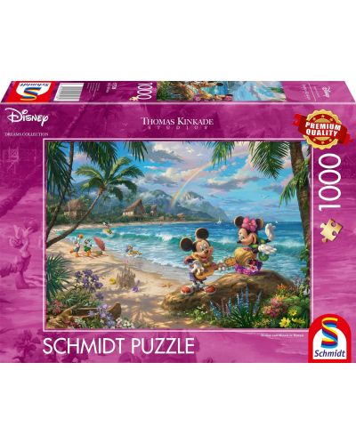 Slagalica Schmidt od 1000 dijelova - Minnie i Mickey na Havajima - 1