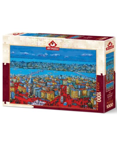 Slagalica Art Puzzle od 1000 dijelova - Fantastični Istanbul - 1