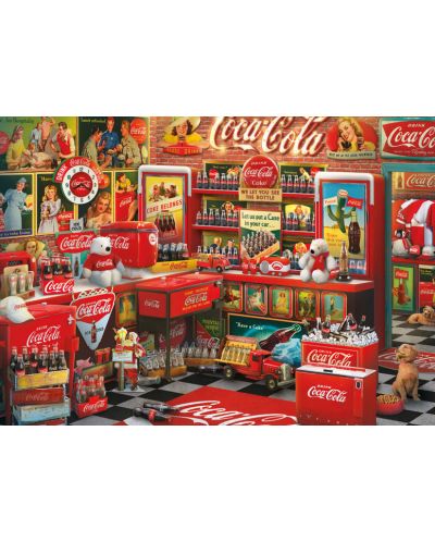 Slagalica Schmidt od 1000 dijelova - Coca Cola trgovina - 2