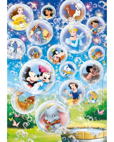 Slagalica Clementoni od 60 dijelova - Klasični Disneyjevi likovi iz crtića - 2