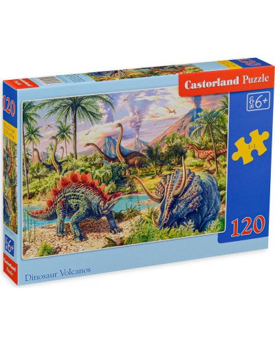 Slagalica Castorland od 120 dijelova - Dinosauri - 1