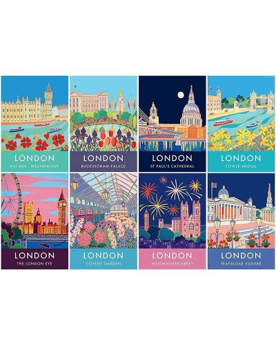 Slagalica Ravensburger od 1000 komada - Vintage London - 2