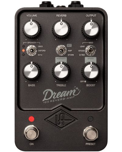 Pedala za zvučne efekte Universal Audio - Dream 65 Reverb, crna - 1