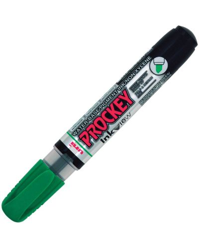 Permanentni marker Uni Prockey - PM-225F, na bazi vode, 1.4-2.0 mm и 3.7 mm, zeleni - 1