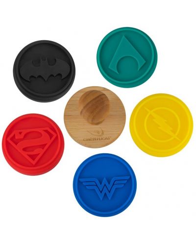 Pečat za slatkiše Cine Replicas DC Comics: Justice League - Logos - 2