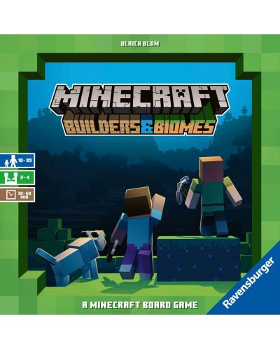 Društvena igra Minecraft: Builders & Biomes - obiteljska - 1