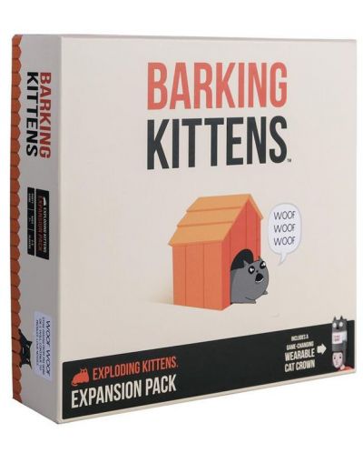Proširenje za društvenu igru Exploding Kittens - Barking Kittens - 1