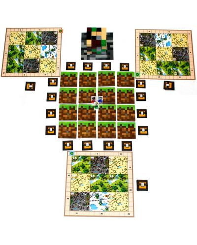Društvena igra Minecraft: Builders & Biomes - obiteljska - 3