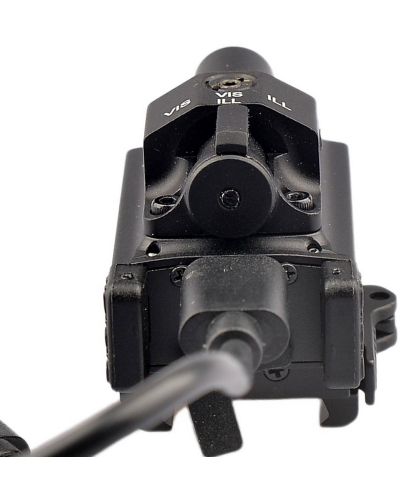Svjetiljka za pištolj Dulotec - G3 , podcijev s laserskim pokazivačem cilja, zelena - 5