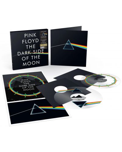 Pink Floyd - The Dark Side Of The Moon (Limited Collectors Edition) (Printed Art On 2 Clear Vinyl) - 1